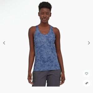 Patagonia Mibra Tank Climbing Vest Blue Straps Athletic Workout Top Small